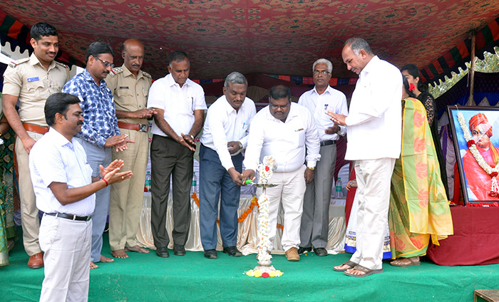 ಹನೂರು: ಸ್ವಾಮಿ ವಿವೇಕಾನಂದರ 155 ನೇ ಜಯಂತಿ ಆಚರಣೆ